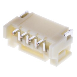 20 pcs - S4B-PH-SM4-TB(LF)(SN) JST PH Series Right Angle Surface Mount PCB Header, 4 Contact(s), 2.0mm Pitch, 1 Row(s), Shrouded