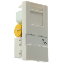 1 pcs - MK Electric Telephone Socket 1-way