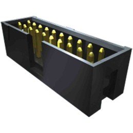 10 pcs - TSS-105-01-T-D Samtec TSS Series Straight Through Hole PCB Header, 10 Contact(s), 2.54mm Pitch, 2 Row(s), Shrouded