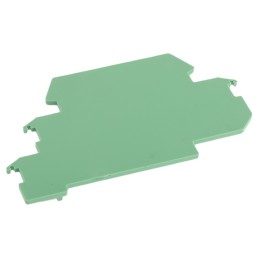 10 pcs - 2716949 Phoenix Contact D-DEK 1.5 GN Series End Cover for Use with DIN Rail Terminal Blocks