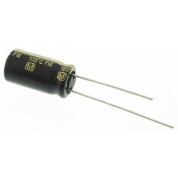 20 pcs - EEUFM0J821L Panasonic 820μF Aluminium Electrolytic Capacitor 6.3V dc, Radial, Through Hole - EEUFM0J821L