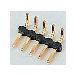 20 pcs - M22-2030805 HARWIN M22 Series Right Angle Through Hole Pin Header, 8 Contact(s), 2.0mm Pitch, 1 Row(s), Unshrouded