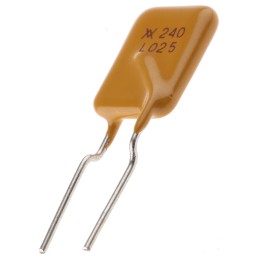 20 pcs - LVR025K Littelfuse 0.25A Resettable Fuse, 240V dc
