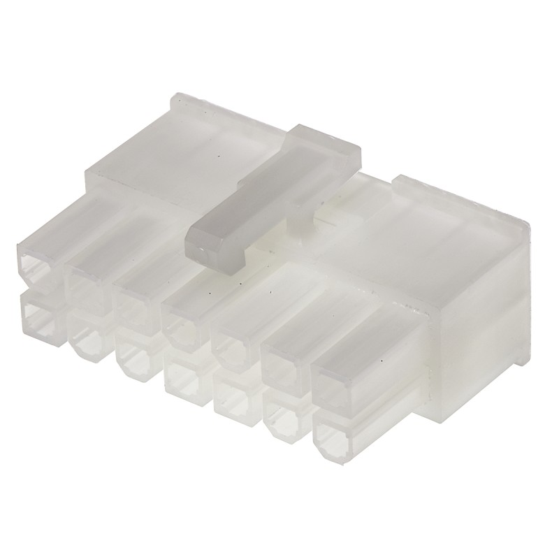 20 pcs - 39-01-2140 Molex, Mini-Fit Jr Receptacle Connector Housing, 4.2mm Pitch, 14 Way, 2 Row