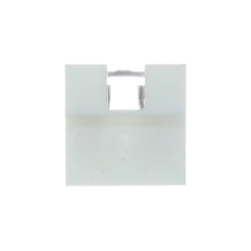 100 pcs - 68786-302LF Amphenol Communications Solutions, Mini-Jump Jumper Female Straight White Open Top 2 Way 1 Row 2.54mm Pitc