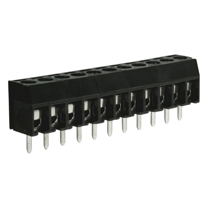 20 pcs - RS PRO PCB Terminal Block, 11-Contact, 3.5mm Pitch, Through Hole Mount, 1-Row, Screw Termination