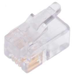 50 pcs - 940-SP3044 Bel-Stewart 940-SP Series Male RJ22 Connector, Cable Mount