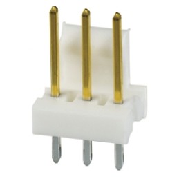 10 pcs - 3-641215-3 TE Connectivity MTA-100 Series Straight Through Hole Pin Header, 3 Contact(s), 2.54mm Pitch, 1 Row(s), Unshr