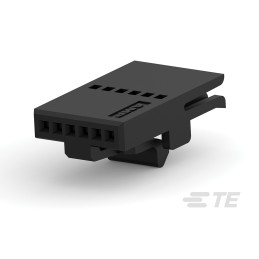 20 pcs - 487545-3 TE Connectivity, FFC Female PCB Connector Housing, 1.27mm Pitch, 6 Way, 1 Row