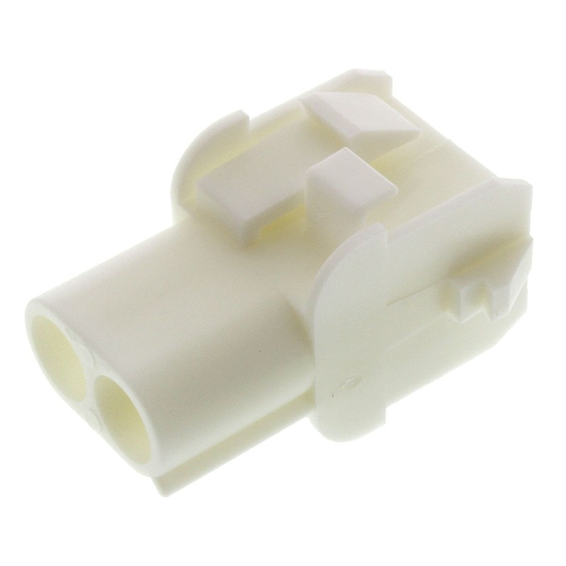 20 pcs - 350778-1 TE Connectivity, Universal MATE-N-LOK Female Connector Housing, 6.35mm Pitch, 2 Way, 1 Row