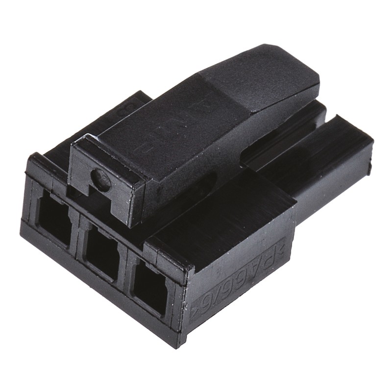 50 pcs - 1445022-3 TE Connectivity, Micro MATE-N-LOK Female Connector Housing, 3mm Pitch, 3 Way, 1 Row