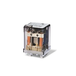 1 pcs - Finder Plug-In Mount Power Relay, 48V dc Coil, 16A Switching Current