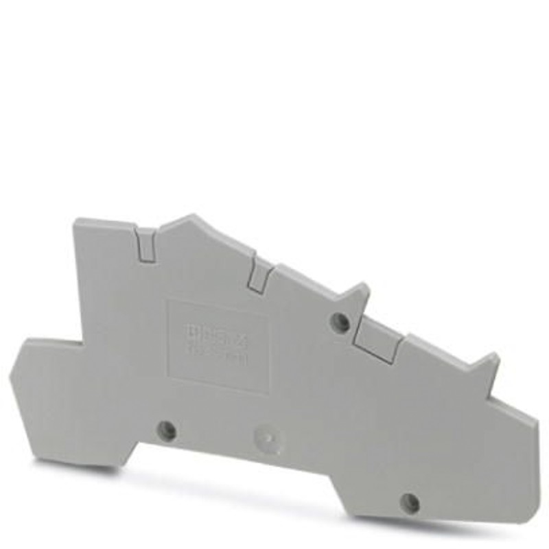 10 pcs - 3213976 Phoenix Contact D-PTI/3B Series End Cover for Use with Modular Terminal Block