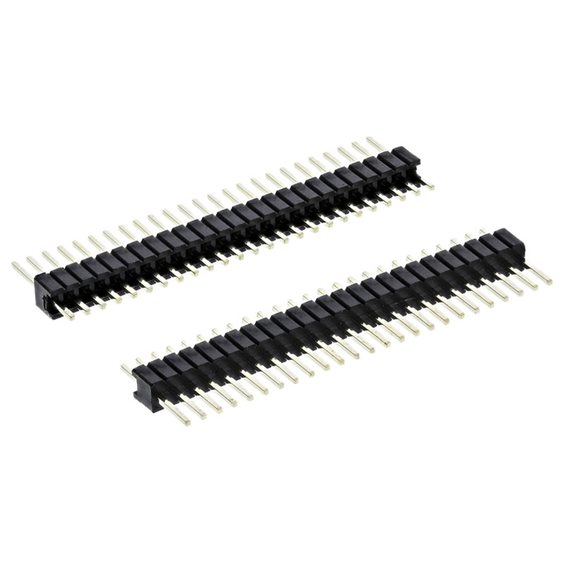 5 pcs - HARWIN Archer M52 Series Straight Through Hole Pin Header, 25 Contact(s), 1.27mm Pitch, 1 Row(s), Unshrouded