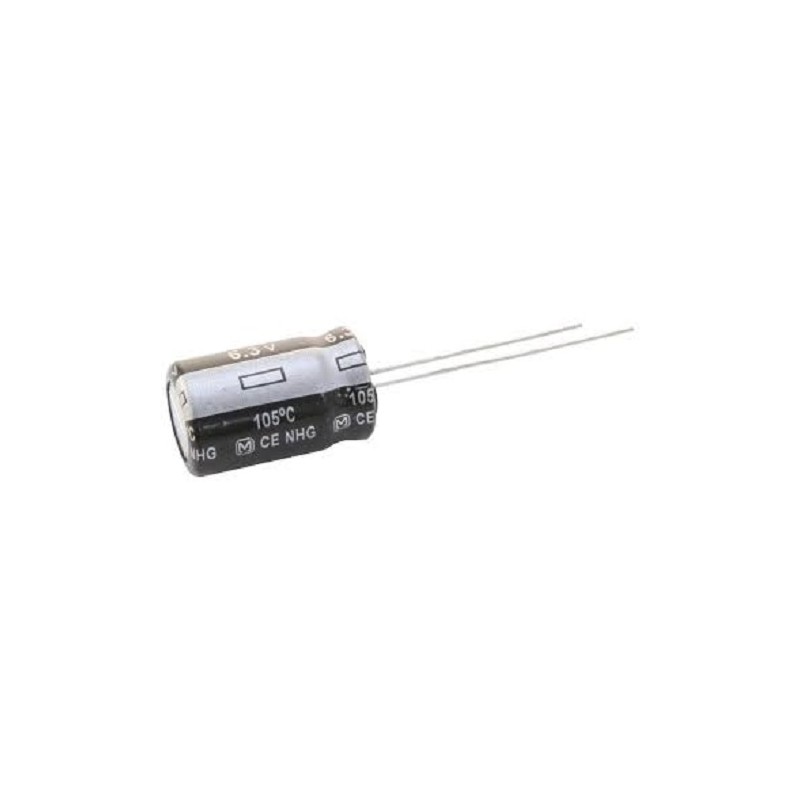 50 pcs - EEUFR0J821B Panasonic 820μF Aluminium Electrolytic Capacitor 6.3V dc, Radial, Through Hole - EEUFR0J821B