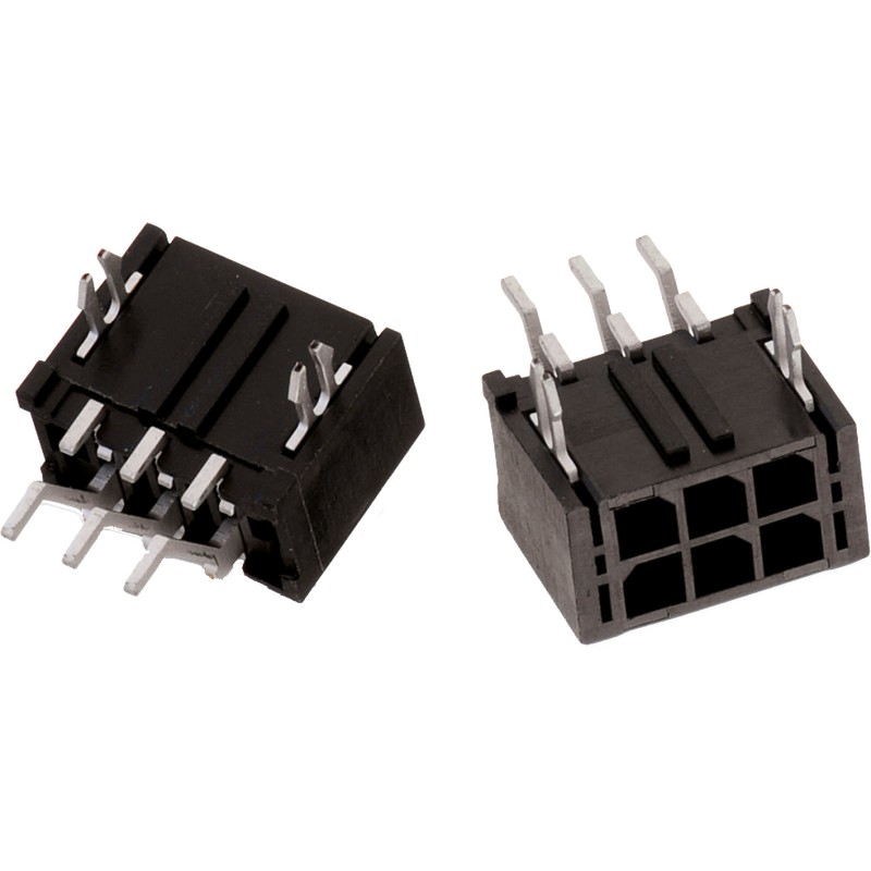 10 pcs - 662102230822 Wurth Elektronik WR-MPC3 Series Right Angle PCB Header, 2 Contact(s), 3.0mm Pitch, 2 Row(s), Shrouded