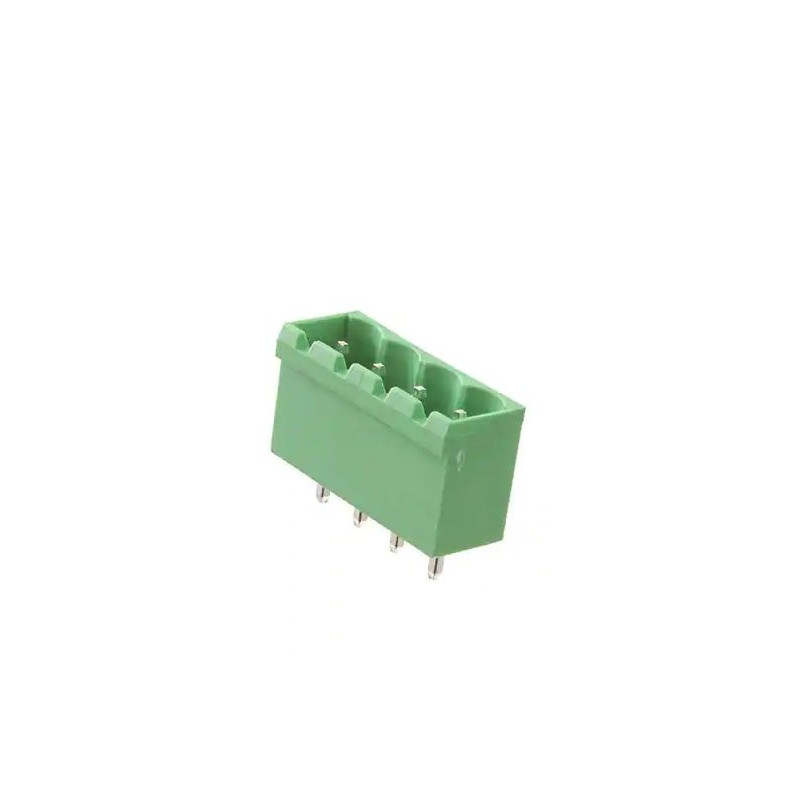 10 pcs - RS PRO 5.08mm Pitch 4 Way Pluggable Terminal Block, Header, Through Hole