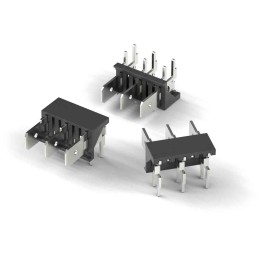 20 pcs - 638263122002 Wurth Elektronik WR-FAST Series Right Angle PCB Header, 2 Contact(s), 5.08mm Pitch, 1 Row(s), Shrouded