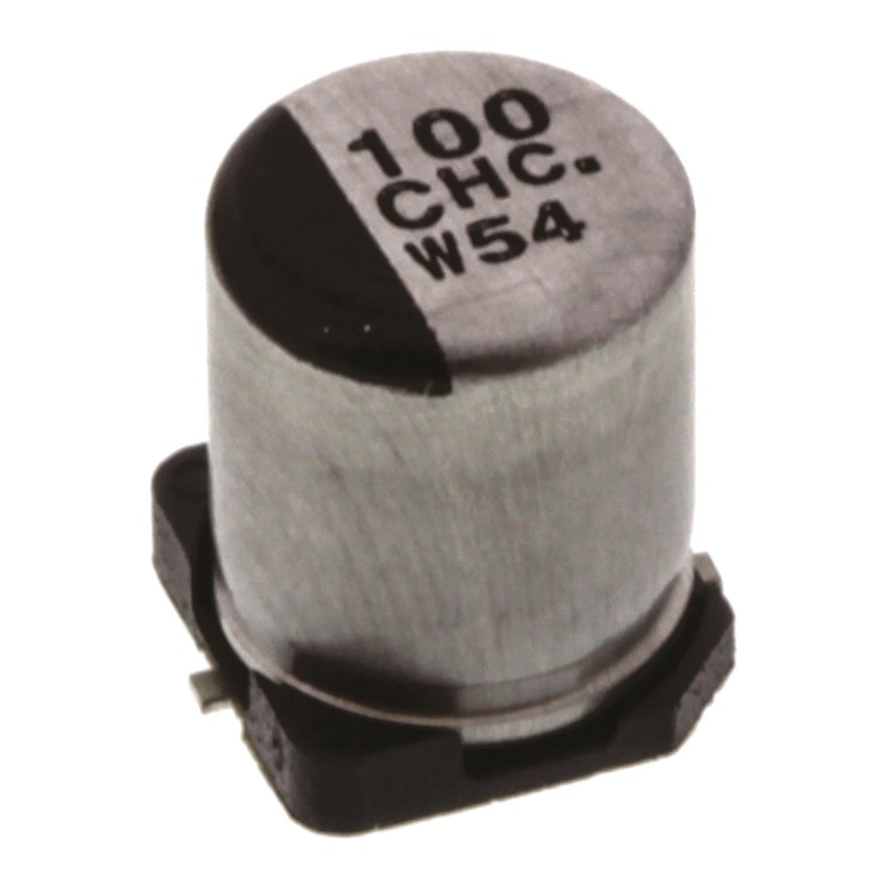 50 pcs - EEEHC1C101XP Panasonic 100μF Aluminium Electrolytic Capacitor 16V dc, Surface Mount - EEEHC1C101XP