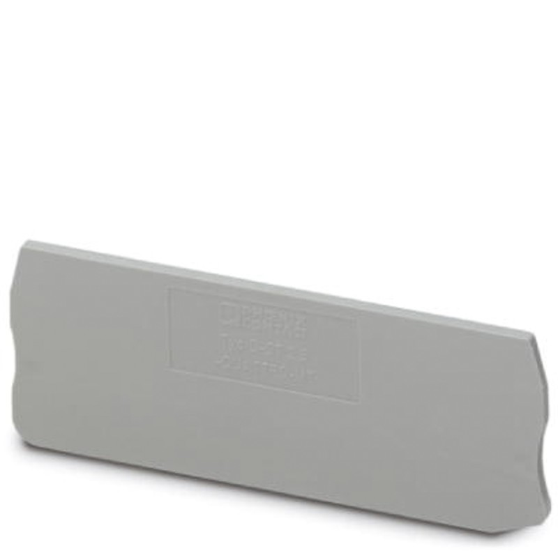 10 pcs - 3038590 Phoenix Contact D-ST 2.5-QUATTRO-MT Series End Cover for Use with Modular Terminal Block