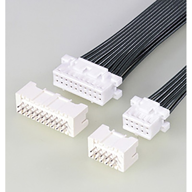 50 pcs - XADRP-10V JST, XAD Female Connector Housing, 2.5mm Pitch, 10 Way, 2 Row