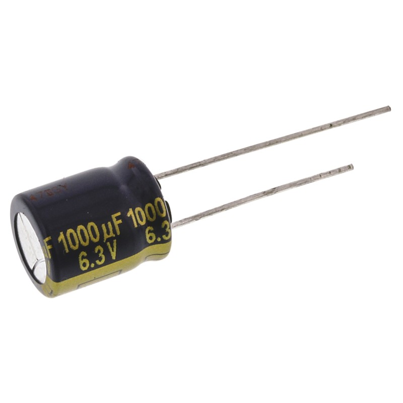 20 pcs - EEUFK0J102 Panasonic 1000μF Aluminium Electrolytic Capacitor 6.3V dc, Radial, Through Hole - EEUFK0J102