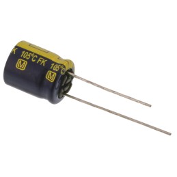 20 pcs - EEUFK0J102 Panasonic 1000μF Aluminium Electrolytic Capacitor 6.3V dc, Radial, Through Hole - EEUFK0J102