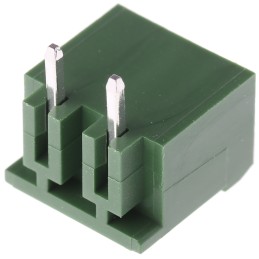 5 pcs - RS PRO 5.08mm Pitch 2 Way Pluggable Terminal Block, Header, Through Hole, Solder Termination