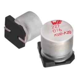 50 pcs - 865250340003 Wurth Elektronik 10μF Aluminium Electrolytic Capacitor 16V dc, Surface Mount - 865250340003