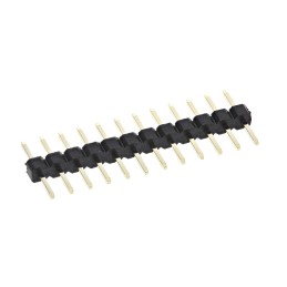 20 pcs - M22-2011205 HARWIN M22 Series Straight Through Hole Pin Header, 12 Contact(s), 2.0mm Pitch, 1 Row(s), Unshrouded