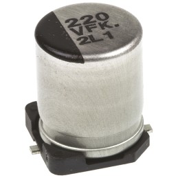 20 pcs - EEEFK1V221P Panasonic 220μF Aluminium Electrolytic Capacitor 35V dc, Surface Mount - EEEFK1V221P