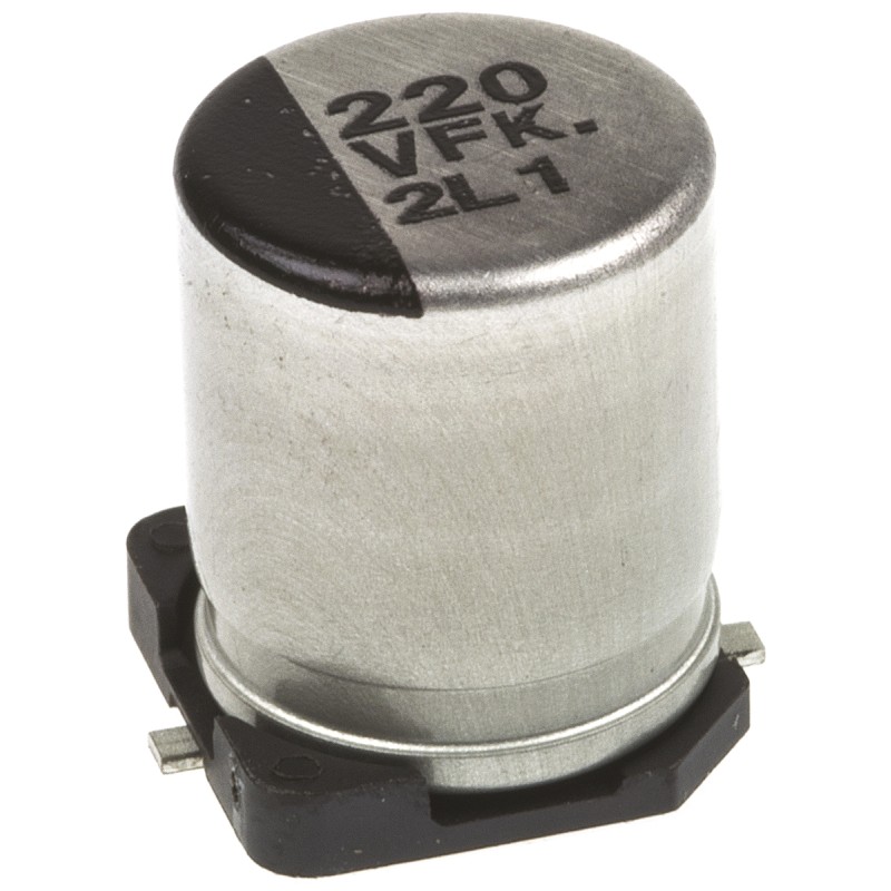 20 pcs - EEEFK1V221P Panasonic 220μF Aluminium Electrolytic Capacitor 35V dc, Surface Mount - EEEFK1V221P