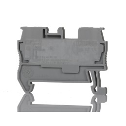 20 pcs - 3031076 Phoenix Contact ST 1.5 Series Grey Feed Through Terminal Block, 0.08 - 1.5mm², Single-Level, Spring Clamp