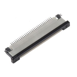 20 pcs - 30FLZ-SM2-TB(LF)(SN)(P) JST, FLZ 0.5mm Pitch 30 Way Right Angle Female FPC Connector, ZIF Top Contact