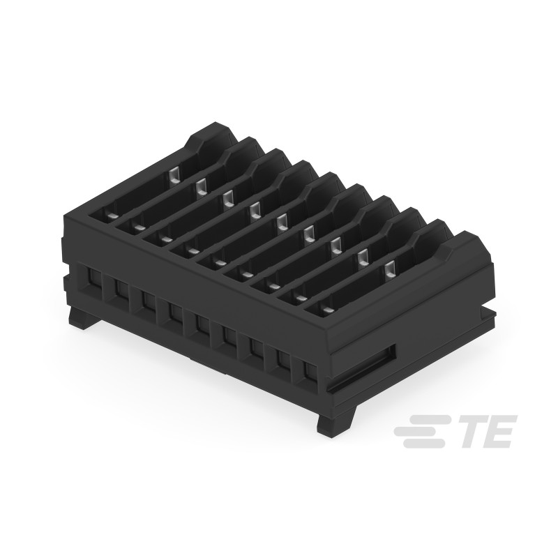 20 pcs - 2355088-9 TE Connectivity MICRO CT Series Straight Cable Mount, IDC PCB Socket, 9-Contact, 1-Row, 1.2mm Pitch, IDC Term