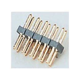 20 pcs - M22-2020605 HARWIN M22 Series Straight Through Hole Pin Header, 12 Contact(s), 2.0mm Pitch, 2 Row(s), Unshrouded