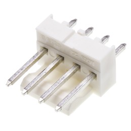 50 pcs - 22-23-2041 Molex KK 254 Series Straight Through Hole Pin Header, 4 Contact(s), 2.54mm Pitch, 1 Row(s), Unshrouded