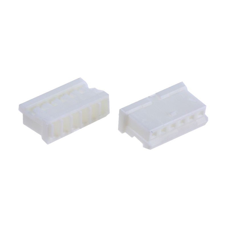 50 pcs - 87439-0600 Molex, Pico-SPOX Female Connector Housing, 1.5mm Pitch, 6 Way, 1 Row