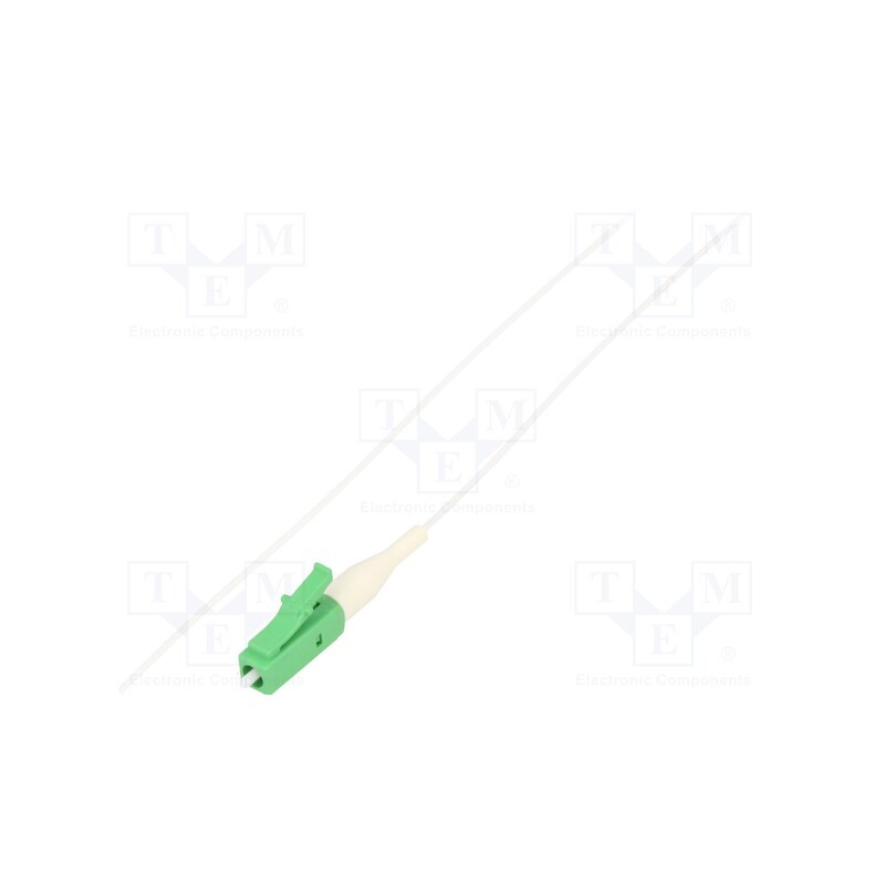 10 pcs : 54100 - Optic fiber pigtail, LC/APC, 2m, Optical fiber: 9/125um, LSZH