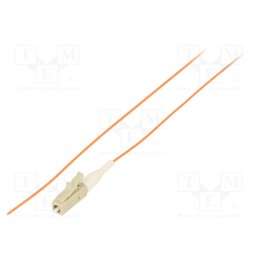 10 pcs : 54102 - Optic fiber pigtail, OM2, LC/UPC, 1m, Optical fiber: 50/125um