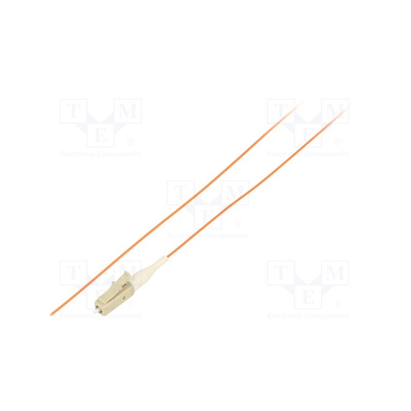 10 pcs : 54104 - Optic fiber pigtail, OM2, LC/UPC, 3m, Optical fiber: 50/125um