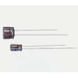 20 pcs - EKRE160ELL100MD05D Nippon Chemi-Con 10μF Electrolytic Capacitor 16V dc, Through Hole - EKRE160ELL100MD05D