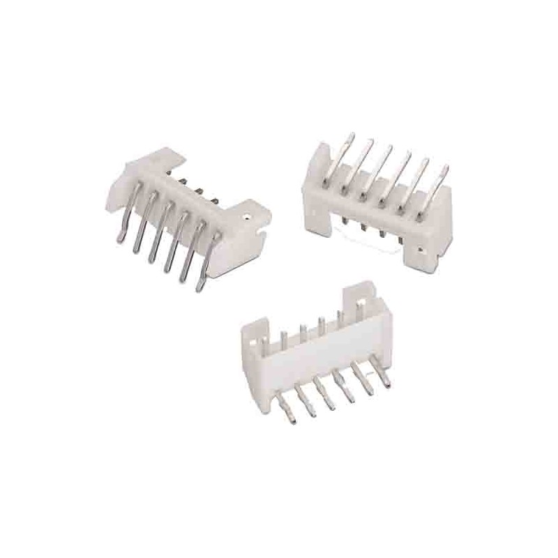 50 pcs - 62000811722 Wurth Elektronik WR-WTB Series Right Angle PCB Header, 8 Contact(s), 2.0mm Pitch, 1 Row(s)