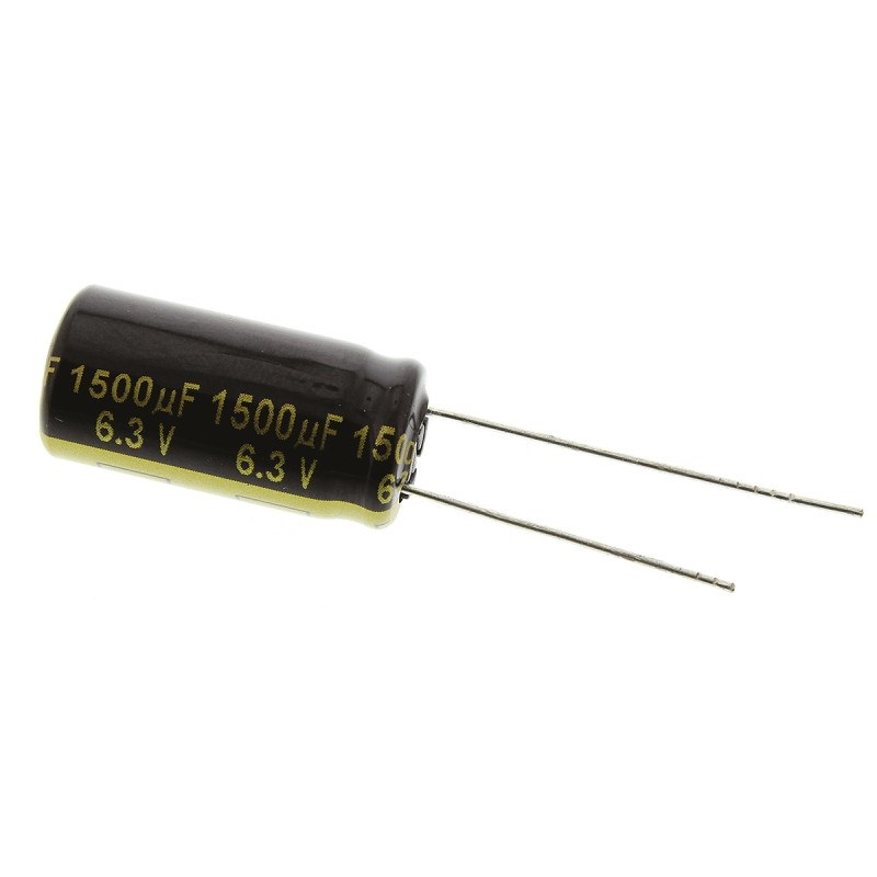 20 pcs - EEUFM0J152 Panasonic 1500μF Aluminium Electrolytic Capacitor 6.3V dc, Radial, Through Hole - EEUFM0J152