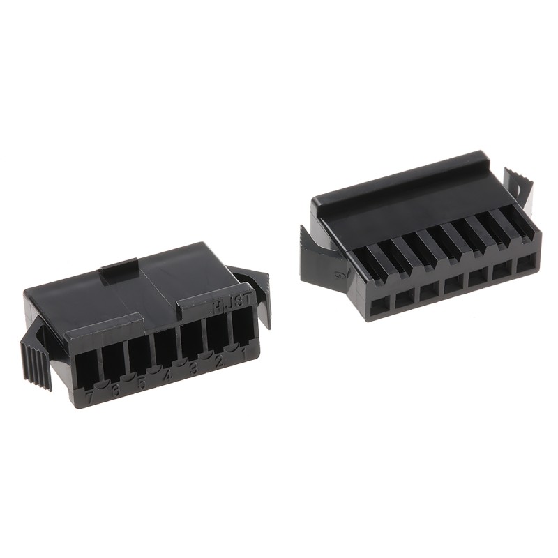50 pcs - SMP-07V-BC JST Male Connector Housing, 7 Way, 1 Row