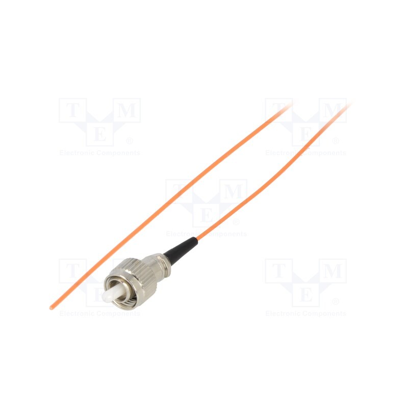 10 pcs : 54121 - Optic fiber pigtail, OM2, FC/UPC, 3m, Optical fiber: 50/125um