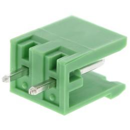 20 pcs - 1758018 Phoenix Contact 5.08mm Pitch 2 Way Pluggable Terminal Block, Header, Through Hole, Solder Termination