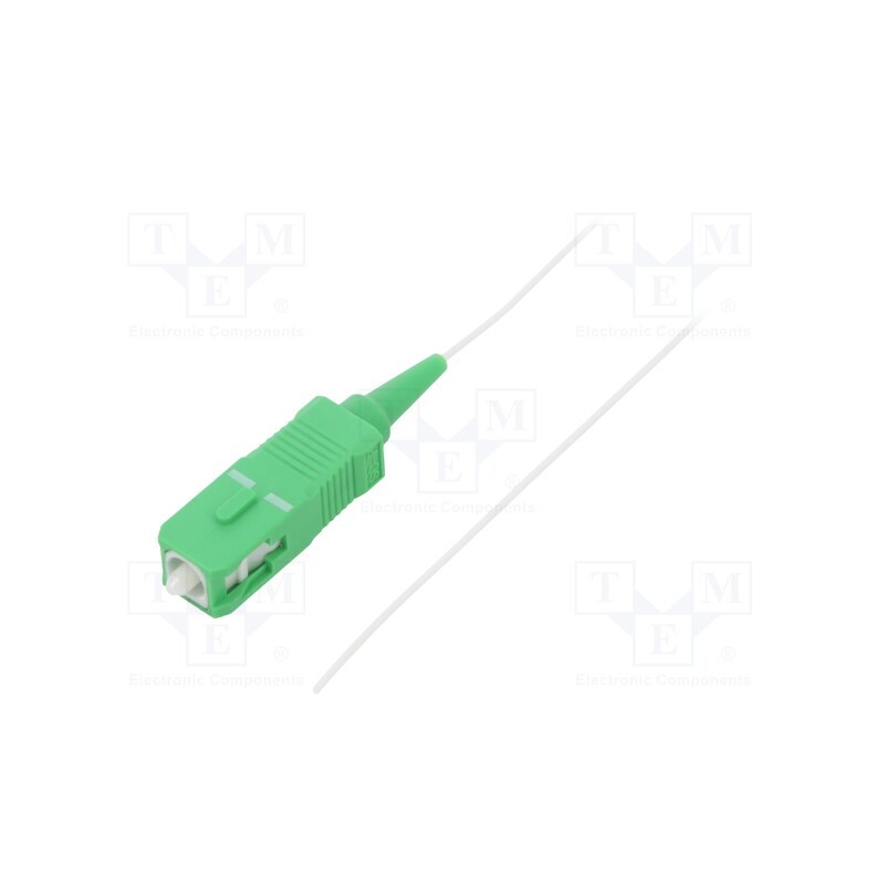 10 pcs : 54129 - Optic fiber pigtail, SC/APC, 1m, Optical fiber: 9/125um, LSZH
