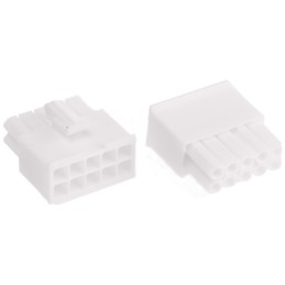 20 pcs - 770580-1 TE Connectivity, Mini-Universal MATE-N-LOK Male Connector Housing, 4.14mm Pitch, 10 Way, 2 Row