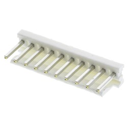 20 pcs - 1-640445-0 TE Connectivity MTA-156 Series Straight Through Hole Pin Header, 10 Contact(s), 3.96mm Pitch, 1 Row(s), Unsh